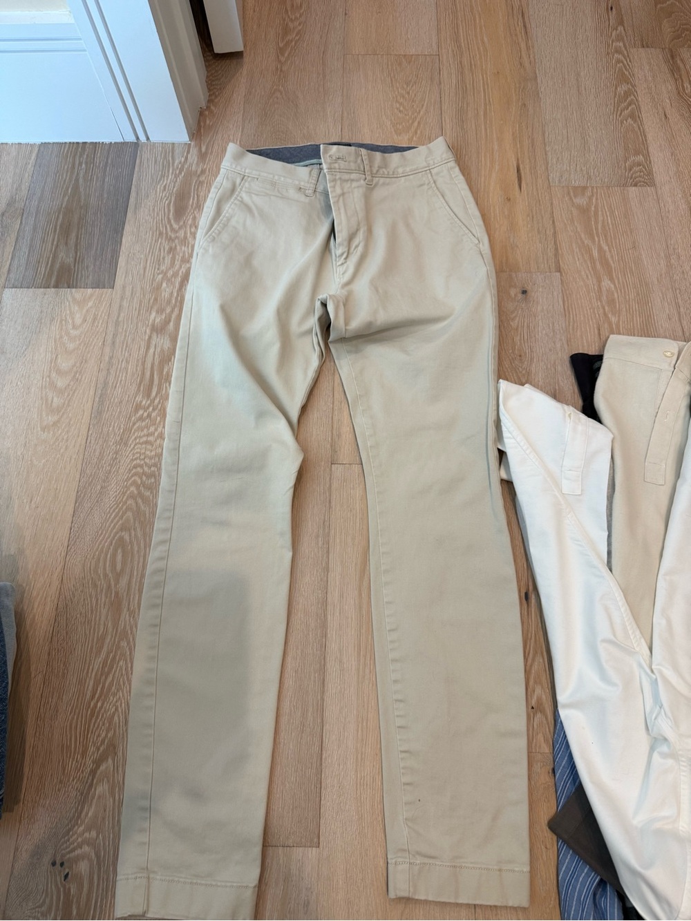 J. Crew Men's Chino Pants in Light Khaki